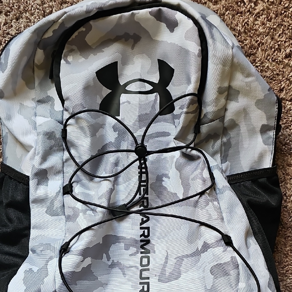 Under Armour Gray Camo Backpack - Picture 2 of 10